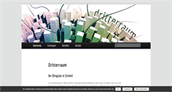 Desktop Screenshot of dritterraum.de